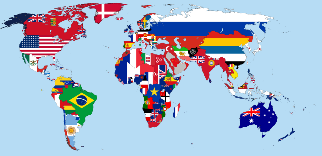 Countries and their Flags, Geographical