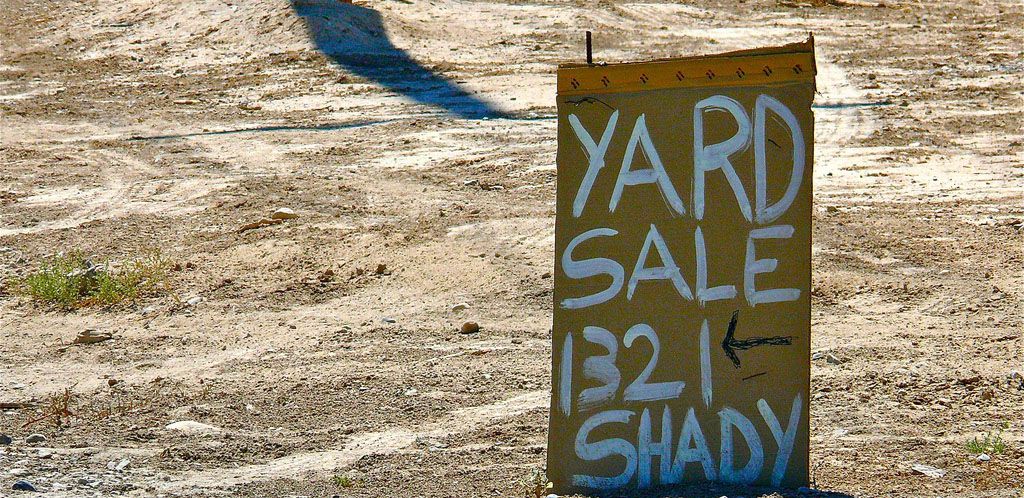 Yard Sale Signs